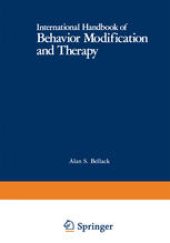 book International Handbook of Behavior Modification and Therapy