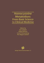 book Homocysteine Metabolism: From Basic Science to Clinical Medicine