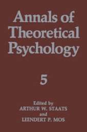 book Annals of Theoretical Psychology