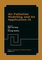 book Air Pollution Modeling and Its Application IX