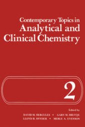 book Contemporary Topics in Analytical and Clinical Chemistry: Volume 2