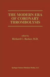 book The Modern Era of Coronary Thrombolysis