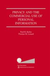 book Privacy and the Commercial Use of Personal Information