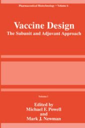 book Vaccine Design: The Subunit and Adjuvant Approach