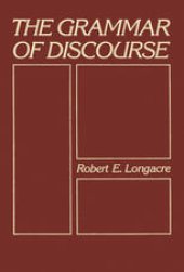 book The Grammar of Discourse