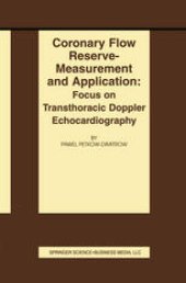 book Coronary flow reserve - measurement and application: Focus on transthoracic Doppler echocardiography