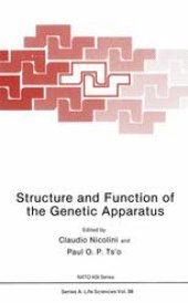 book Structure and Function of the Genetic Apparatus