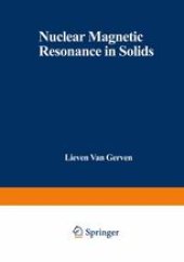 book Nuclear Magnetic Resonance in Solids