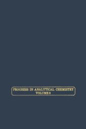 book Progress in Analytical Chemistry