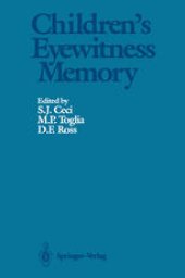 book Children’s Eyewitness Memory