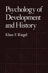 book Psychology of Development and History