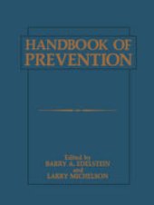 book Handbook of Prevention