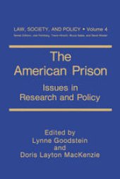 book The American Prison: Issues in Research and Policy