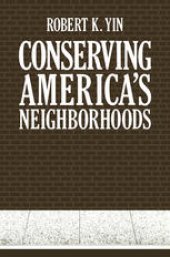 book Conserving America’s Neighborhoods