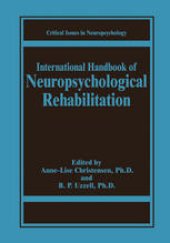 book International Handbook of Neuropsychological Rehabilitation