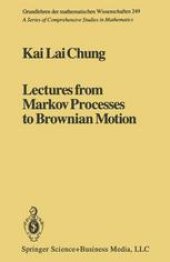 book Lectures from Markov Processes to Brownian Motion