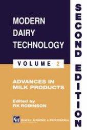 book Modern Dairy Technology: Volume 2 Advances in Milk Products