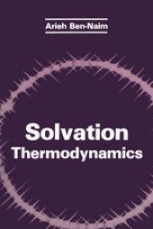 book Solvation Thermodynamics