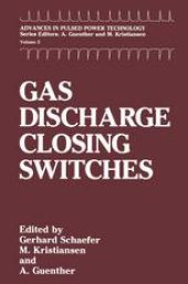 book Gas Discharge Closing Switches