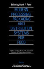 book Modern Processing, Packaging and Distribution Systems for Food