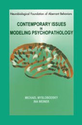 book Contemporary Issues in Modeling Psychopathology