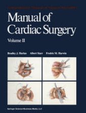 book Manual of Cardiac Surgery