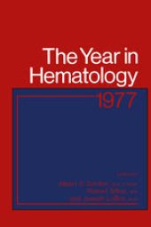 book The Year in Hematology: 1977