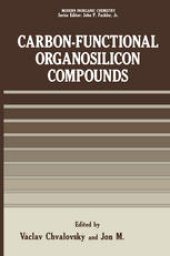 book Carbon-Functional Organosilicon Compounds