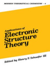 book Applications of Electronic Structure Theory