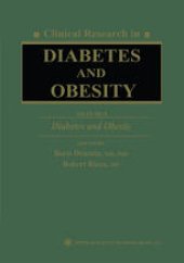 book Clinical Research in Diabetes and Obesity: Diabetes and Obesity