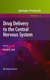 book Drug Delivery to the Central Nervous System