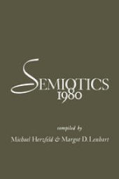 book Semiotics 1980