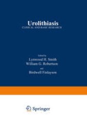 book Urolithiasis: Clinical and Basic Research