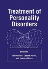 book Treatment of Personality Disorders