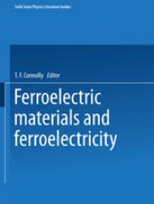 book Ferroelectric Materials and Ferroelectricity