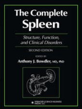 book The Complete Spleen: Structure, Function, and Clinical Disorders