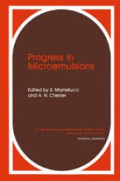 book Progress in Microemulsions