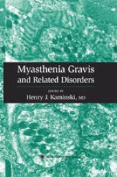 book Myasthenia Gravis and Related Disorders