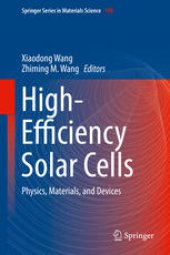 book High-Efficiency Solar Cells: Physics, Materials, and Devices