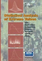 book Statistical Analysis of Extreme Values: from Insurance, Finance, Hydrology and Other Fields