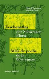 book Taschenatlas der Schweizer Flora Atlas de poche de la flore suisse