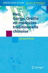 book Nez, Gorge, Oreille en médecine traditionnelle chinoise