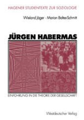 book Jürgen Habermas: Einführung in die Theorie der Gesellschaft