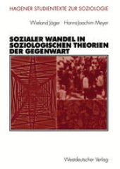 book Sozialer Wandel in soziologischen Theorien der Gegenwart