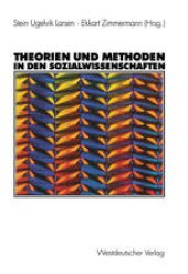 book Theorien und Methoden in den Sozialwissenschaften