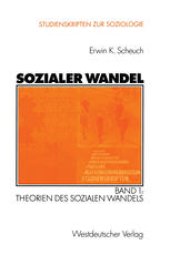 book Sozialer Wandel: Band 1: Theorien des sozialen Wandels