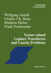 book Vector-valued Laplace Transforms and Cauchy Problems