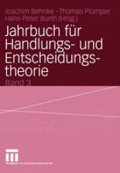 book Jahrbuch für Handlungs- und Entscheidungstheorie