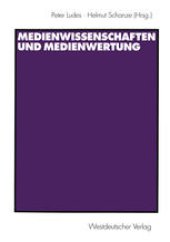 book Medienwissenschaften und Medienwertung