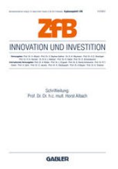 book Innovation und Investition